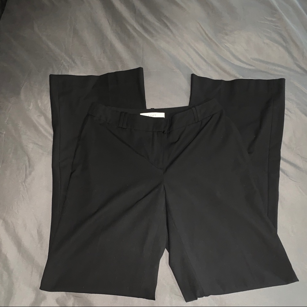 Ann Taylor Loft size 2 black dress pants